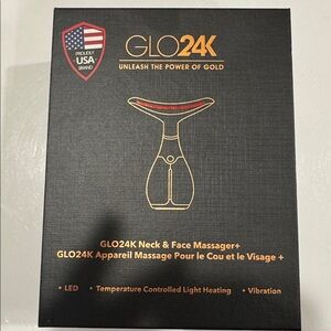 GLO24K Neck & Face Massager